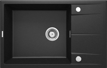 Zlewozmywak granitowy 1-komorowy z ociekaczem (ZQE G11B) - Deante