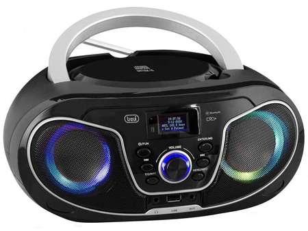 Boombox Trevi CMP588 DAB radio CD USB BT black