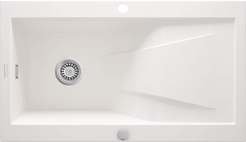 Zlewozmywak granitowy 1-komorowy z ociekaczem (ZQR A113) - Deante