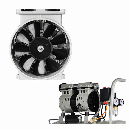 KOMPRESOR BEZOLEJOWY 50L KD1396 - KRAFT&DELE
