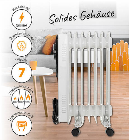 AD 7815 Grzejnik Olejowy (7 żeberek)