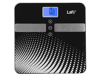 Waga łazienkowa z analizą LAFE WLS003.0 czarna