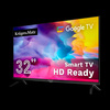 Telewizor Kruger&Matz 32&quot; HD Google TV 5.0, DVB-T2/S2/T/C H.265 HEVC