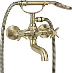 Bateria wannowa z zestawem prysznicowym (BQT M11D) - Deante