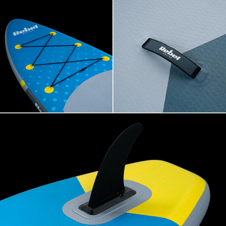 Deska SUP REBEL ACTIVE RBA4501 - niebieska