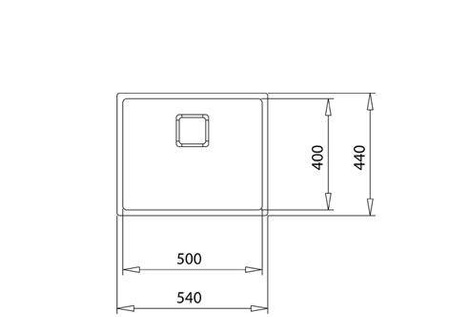Zlewozmywak FLEXLINEA RS15 50.40 BRASS TEKA