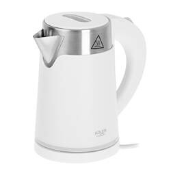 AD 1372 white Czajnik metalowy 0,6L