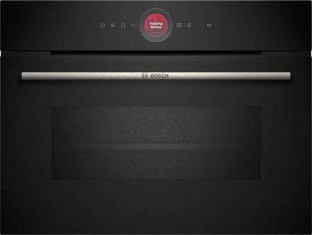 Piekarnik kompaktowy z funkcją mikrofali BOSCH CMG7241B1 czarny