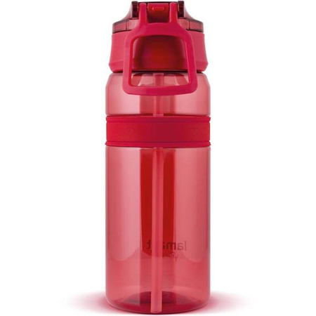 Butelka LT4060 BIDON 0,7L CZERWONY STRAW LAMART