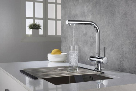 Apala 4-way chrom Blue Water