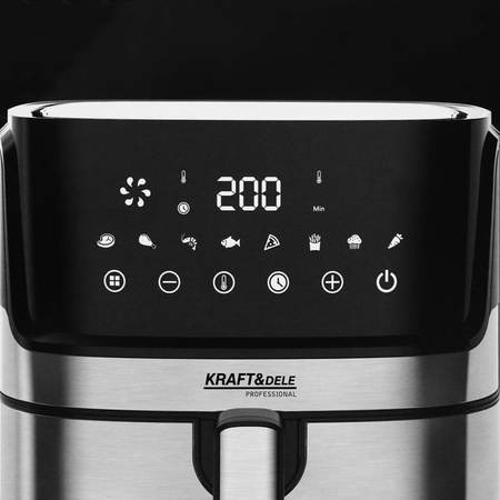 AIRFRYER FRYTKOWNICA BEZTŁUSZCZOWA 8L KRAFT&DELE KD4101 1850W