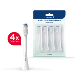 Końcówka szczoteczki do zębów PERFECT SMILE ZK500x, Daily Clean, 4 szt, biała ZK0050