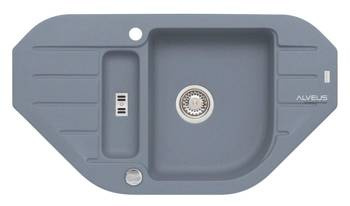ALVEUS NIAGARA 60 zlewozmywak granitowy steel (4126004)