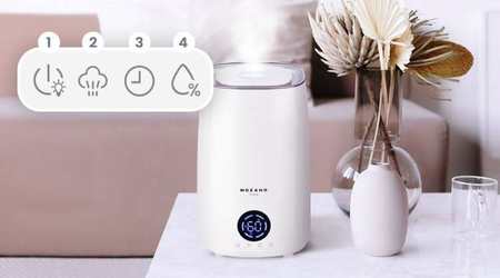 Nawilżacz powietrza Mozano Ultrasonic 4L Biały