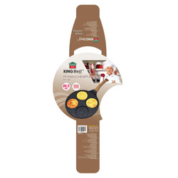 Patelnia do placków, naleśników, aluminium, czarny marmurek Ø26,5cm King KH-1666