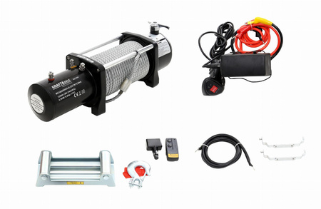 Wyciągarka - Wciągarka elektryczna KD1565 12000LBS 12V - KRAFT&DELE
