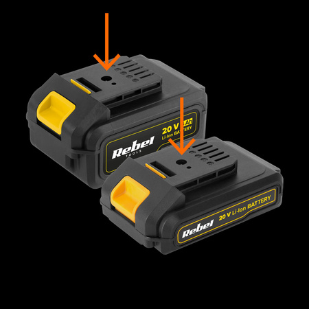 Ładowarka akumulatora 20V 2A/4A Rebel Tools
