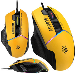 Mysz A4TECH BLOODY W95Max USB Sports Lime