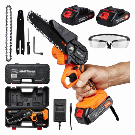 PIŁA ŁAŃCUCHOWA AKUMULATOROWA 6" 21V KD10626 - KRAFT&DELE
