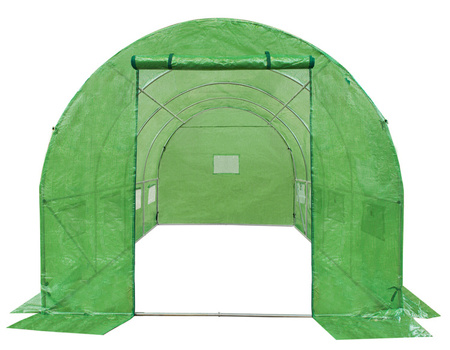Tunel Foliowy Ogrodowy Zielony 10m2