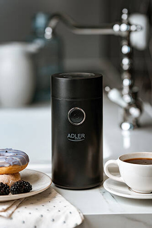 AD 4446 black silver Młynek do kawy