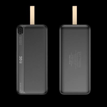 POWER BANK Kruger&Matz 40000 mAh Li-ion z funkcją QC oraz PD