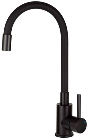 Zlewozmywak granitowy z baterią 1-komorowy z ociekaczem (ZRCPG113) - Deante