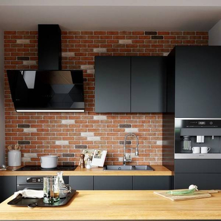 Okap kuchenny Zenesor 90.2 Black GLOBALO