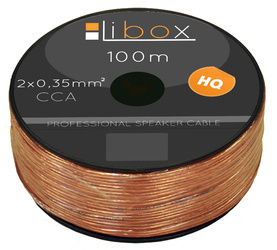Kabel głośnikowy 2x0,35 LB0004 LIBOX