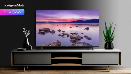 Telewizor Kruger&Matz 65&quot; UHD smart DVB-T2/S2 H.265 Hevc