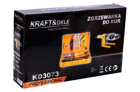 Zgrzewarka do rur 2800W LCD KD3073 - KRAFT&DELE