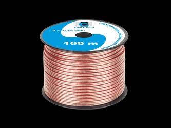 Kabel głośnikowy CCA 0.75mm