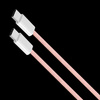 Kabel USB typu C - USB typu C 60 W 1 m różowy Kruger&Matz Basic