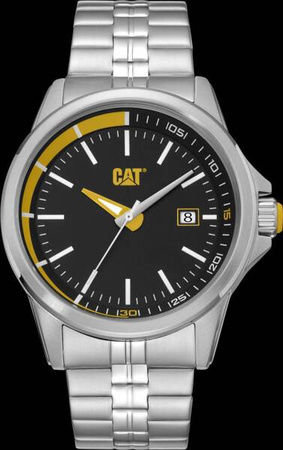 CAT Zegarek Slider 3H stalowy srebrny (4895221102864) - Cat