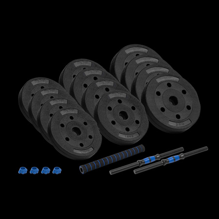 Hantle bitumiczne regulowane z łącznikiem 2x10kg REBEL ACTIVE