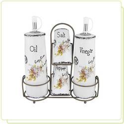 MR-20049-04S Zestaw do przypraw 5 elementów "NIEZAPOMINAJKA"