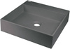 Umywalka granitowa stawiana na blat - 400x400 mm (CQR TU4S) - Deante