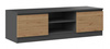 Szafka RTV 120x40xH36 antracyt/artisan