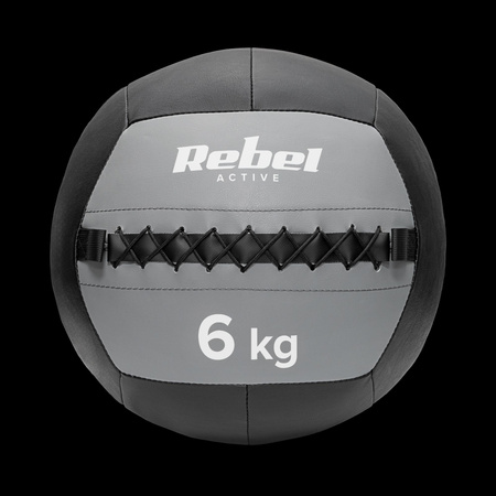 Piłka lekarska do ćwiczeń 6 kg REBEL ACTIVE