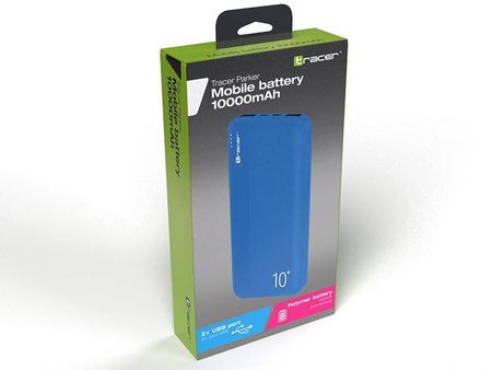 Power bank TRACER PARKER BL 10000 mAh 2A