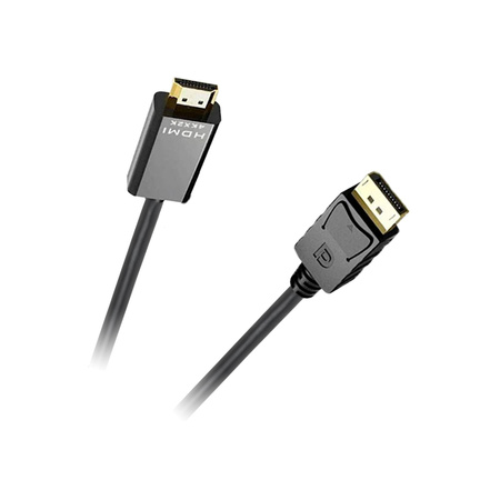 Kabel DISPLAYPORT - HDMI 4K 1,8m