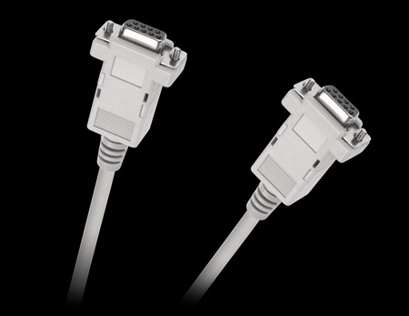 Kabel komputerowy DB9 gniazdo-gniazdo 1.5m