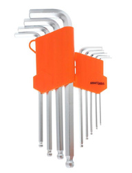 Zestaw 9 imbusów kulkowych KD10296 - KRAFT&DELE