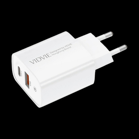 Ładowarka sieciowa USB typu A + USB typu C 20W 3A