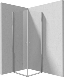 Kabina prysznicowa kwadratowa 80x80 cm (KKN0W08W08) - Deante