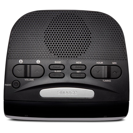 Radiobudzik AIWA CR-15 LED czarny (8435256896886) - AIWA