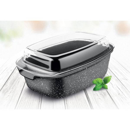 Blacha do pieczenia LT1156 BRYTFANNA Z/P 7,5 L ROCK LAMART