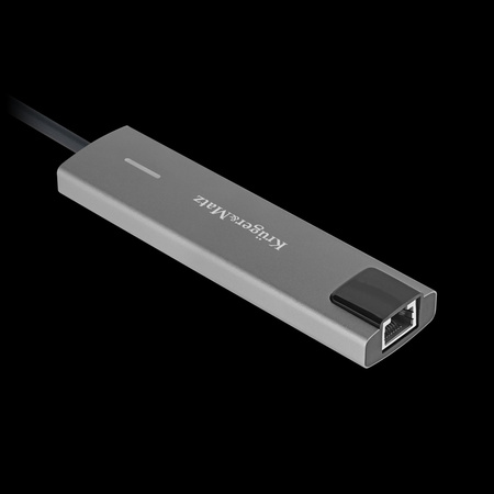 Adapter (HUB) USB typu C na HDMI/2x USB3.0/2x USB typu C/RJ45
