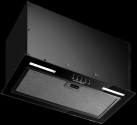 Okap zintegrowany do zabudowy BLACK OPI4060bc