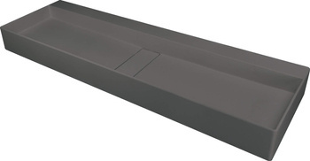 Umywalka granitowa nablatowa - z maskownicą (CQB TU2S) - Deante